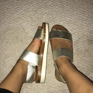 Cross sandals